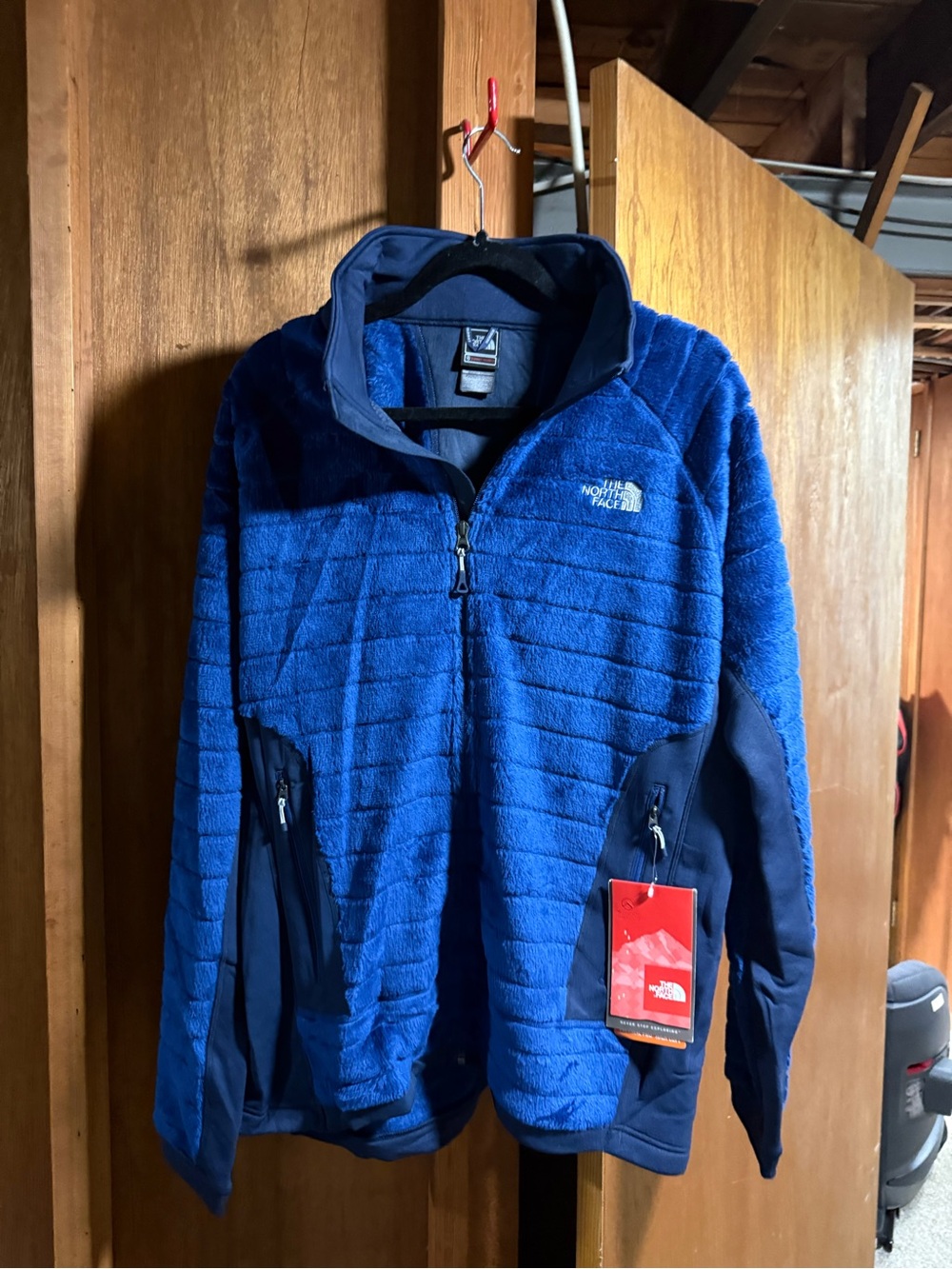 The North Face Deep Blue Plush Fleece Jacket